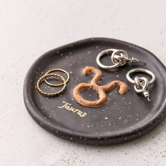 URBAN Outfitters Boho Zodiac Catch-All Dish Taurus - Picture 1 of 4